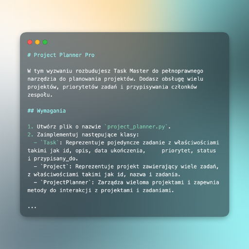 2. Projekty i wyzwania