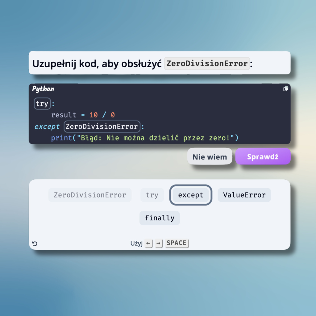 1. Interaktywne ćwiczenia